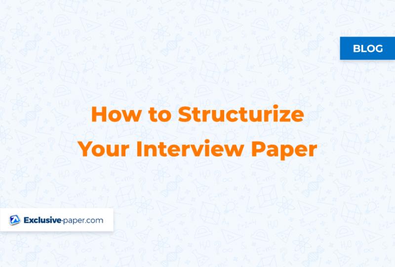 how-to-structurize-your-interview-paper